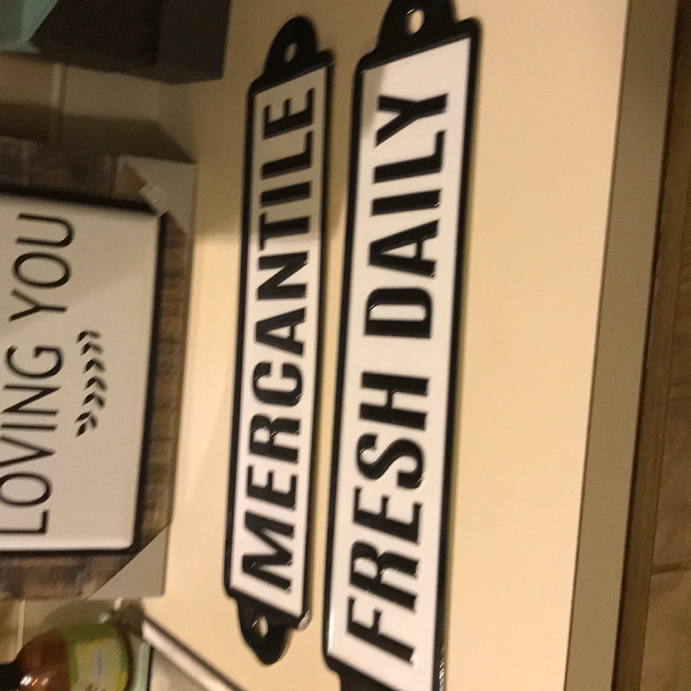 Vintage sign